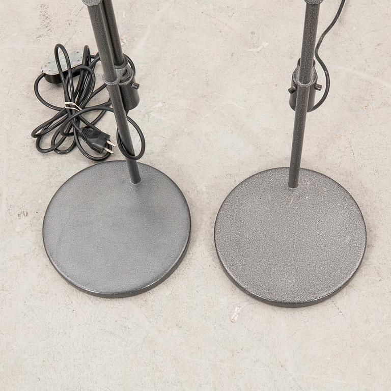 Per Sundstedt floor lamps, 2 pcs., "Bill", Zero interior, circa 2000.