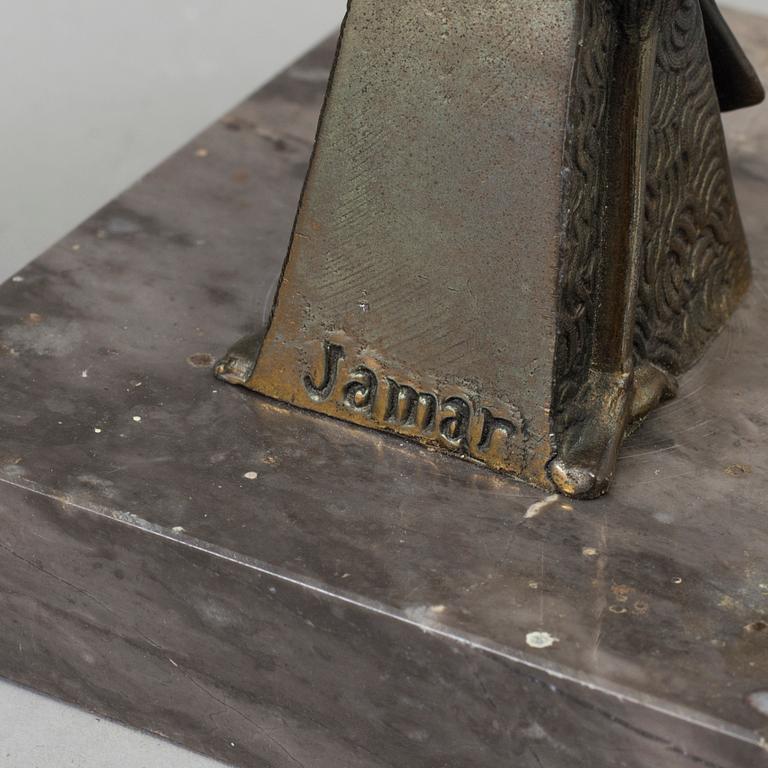 A PAIR OF ART DECÓ BOOK STANDS, 1930s.