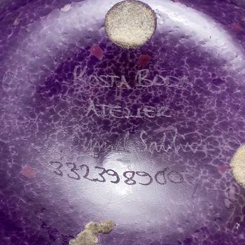 GUNNEL SAHLIN, frukter, 12 st, glas, Kosta Boda.