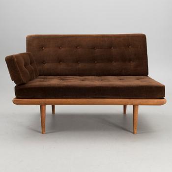 A set of two Danish 'Minerva' sofas with a table for France & Son, 1950s/1960s.