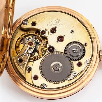 Union Glashütte, pocket watch, hunter, 51.5 mm.