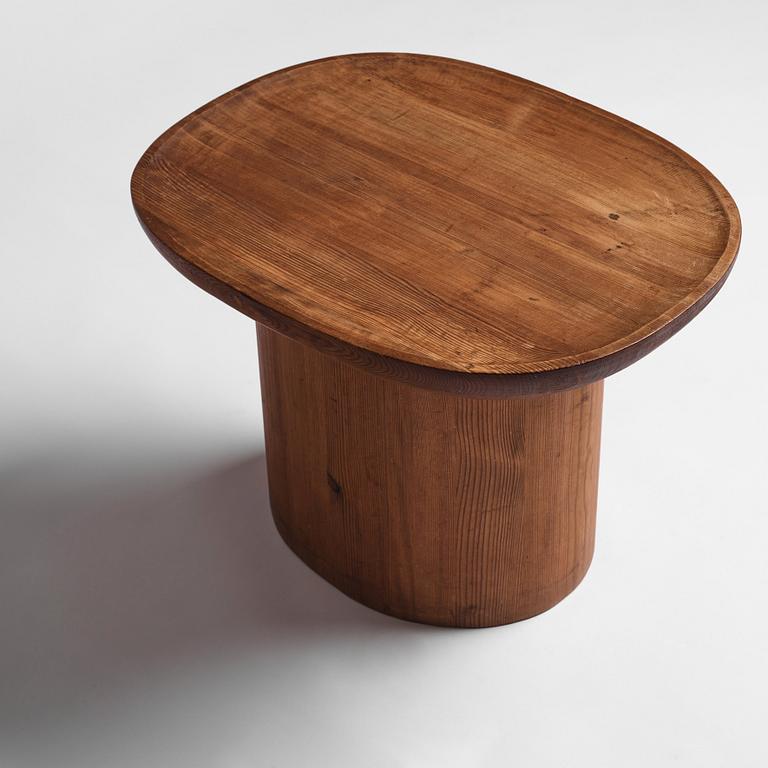 Axel Einar Hjorth, a stained pine 'Utö' table, Nordiska Kompaniet, Sweden 1930s.