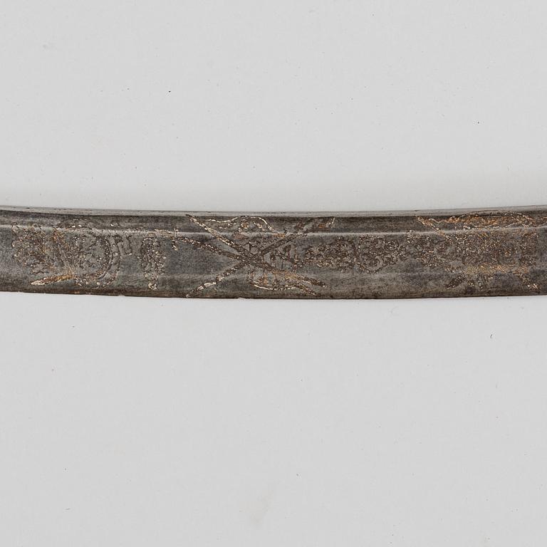 SABRE, marked Wira Bruk Anno 1762.