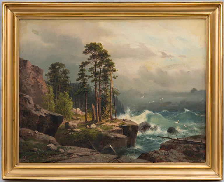 Aleksander Vasiliev Gine, STORMY SEAS.