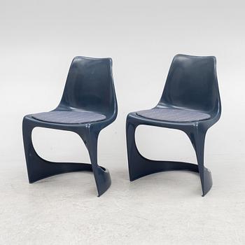 Steen Østergaard, a set of 6 '291' chairs, Denmark 1960's.