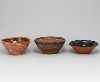 A group of six bowls, Sweden, 19th/20th Century.