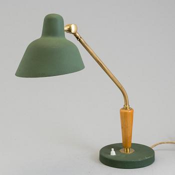 TABLE LAMP, Nordiska kompaniet, wood, metal,