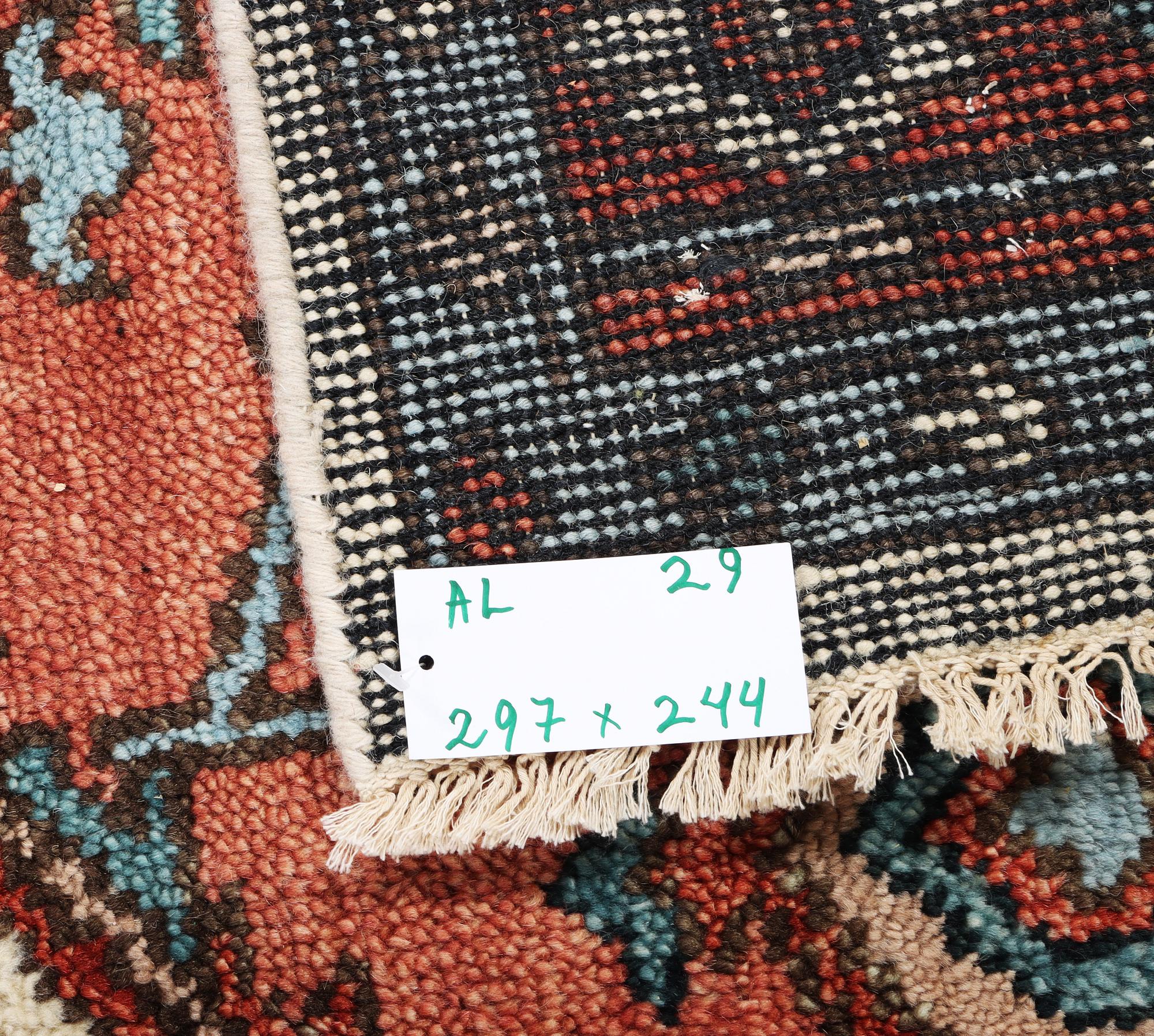 A Mamluk carpet, c. 297 x 244 cm.