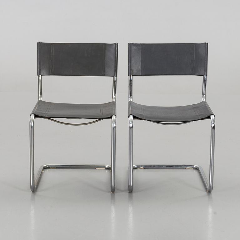 A PAIR OF CHAIRS, Linea Veam Italy late 20th century,