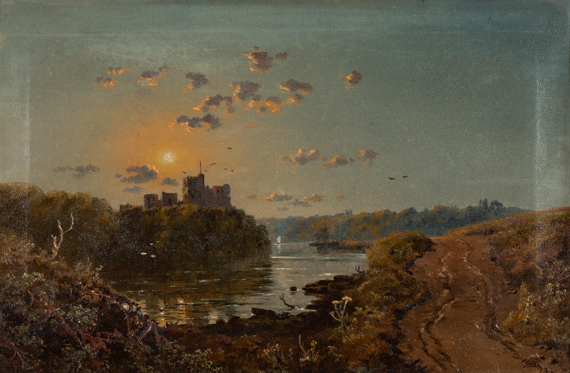 Edward H. Niemann, oil on canvas, signed.