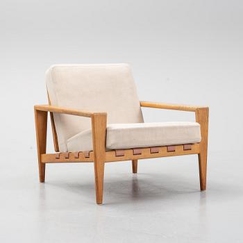 Svante Skogh, an oak easy chair, Seffle Möbelfabrik, Sweden, 1960s.