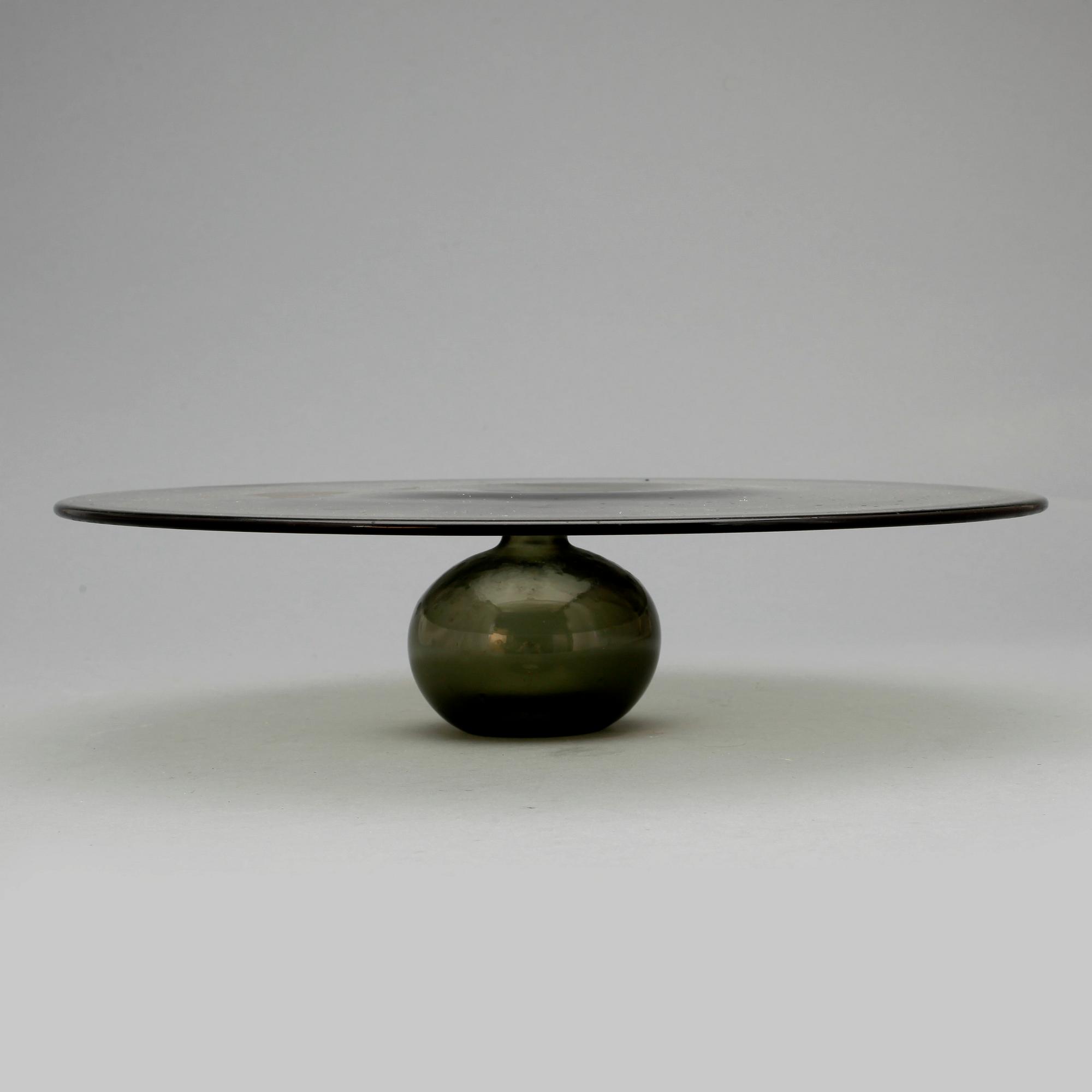 VAS / FAT glas, Kaj Franck Nuutajärvi Notsjö. Signerad och daterad -60.