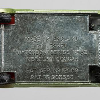 LESNEY MATCHBOX SERIES.