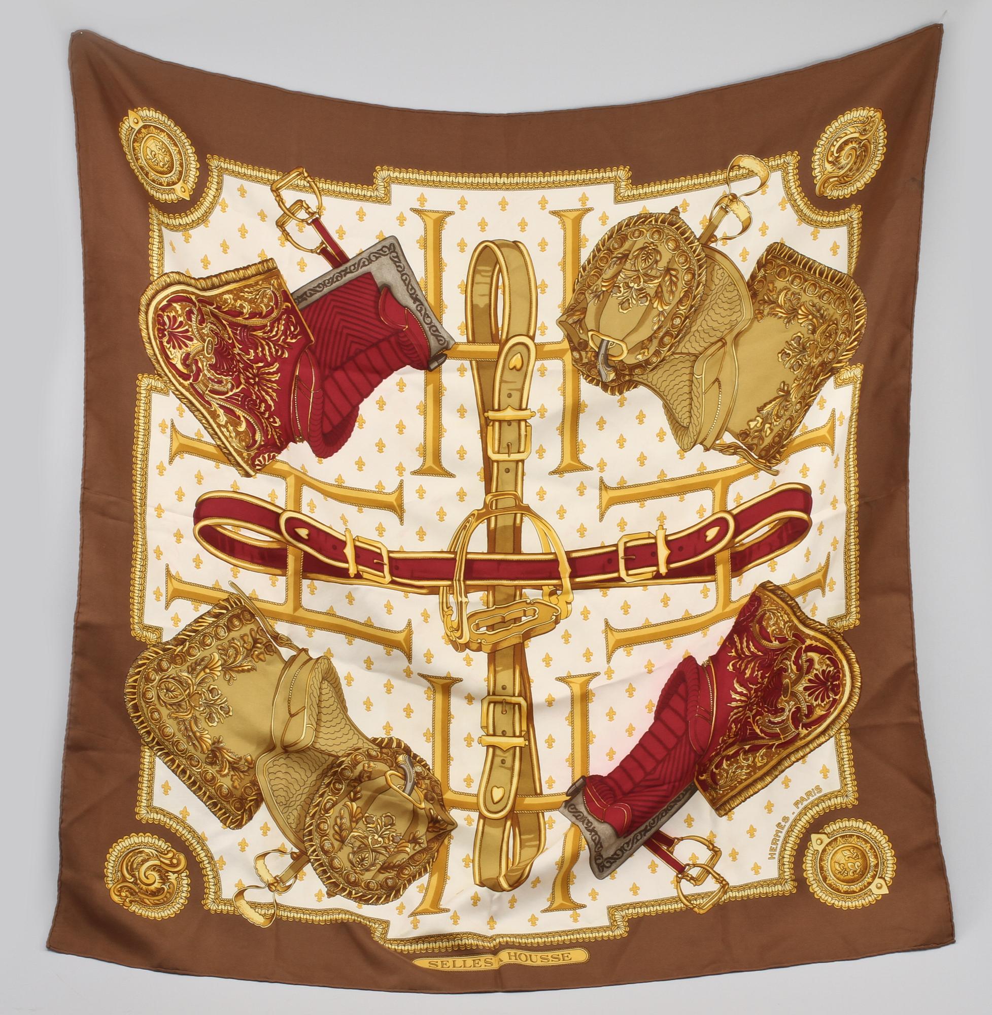 SCARF, "Selles a Housse", Hermès.