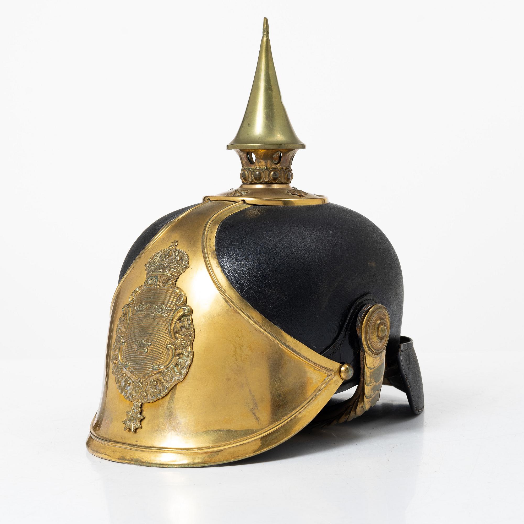 Kask, M/1886 för dragonmanskap.