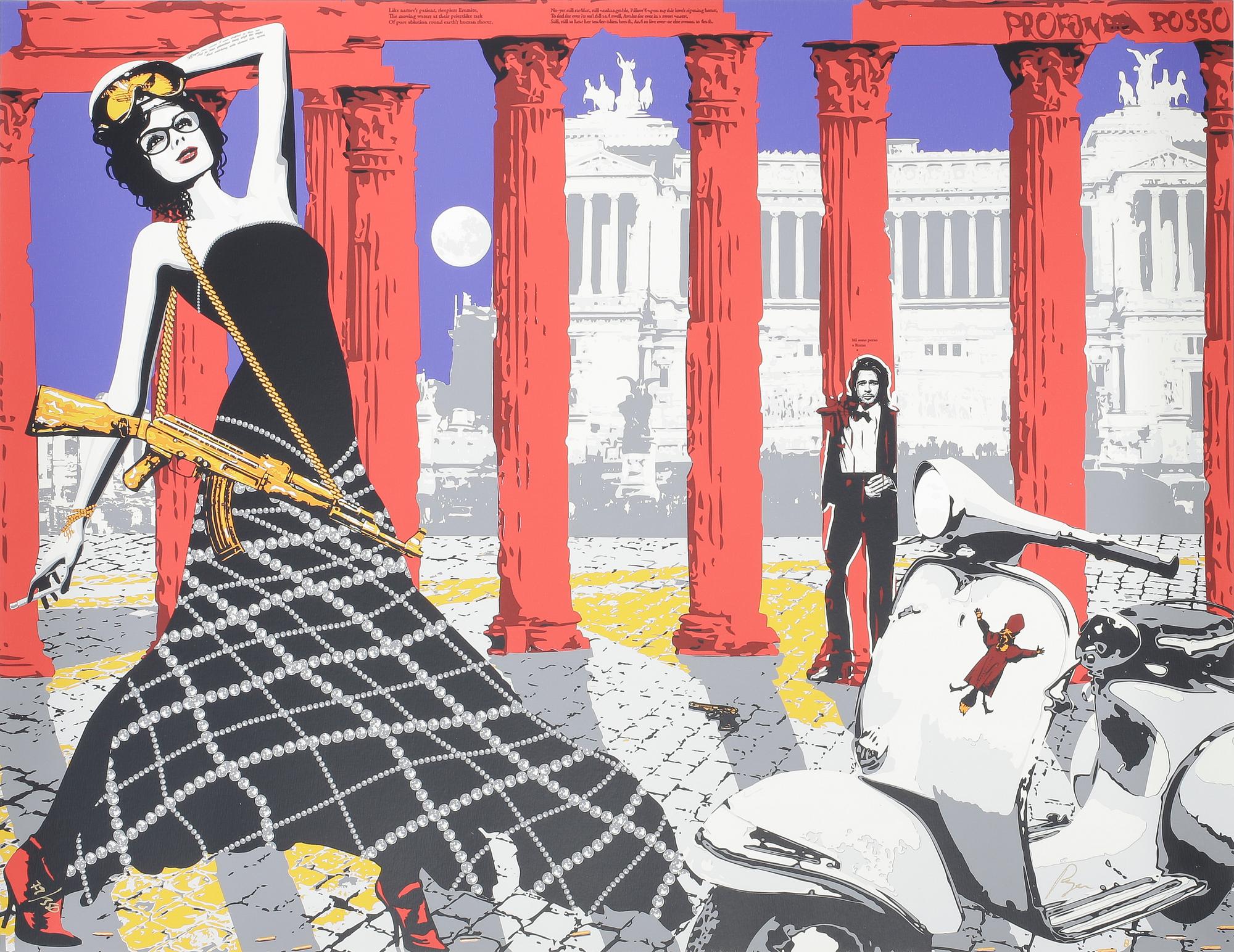 RICHARD RYAN, 4st, färgserigrafier, mapp, signerade och numrerade 30/350.