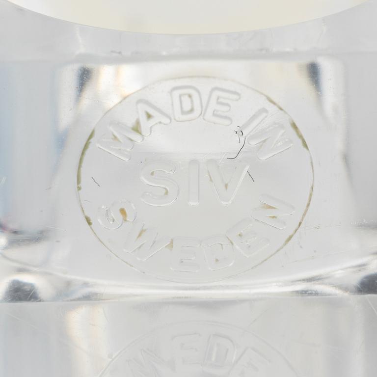 Siv Lagerström, three rings, acrylic plastic, 1970s.