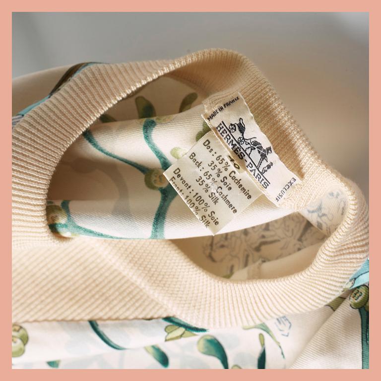 TRÖJA, Hermès, storlek 40.