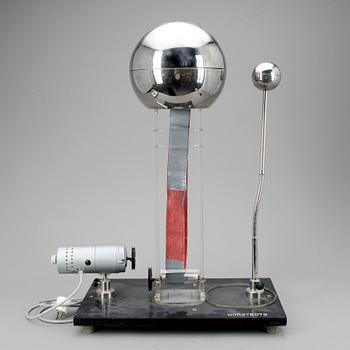 VAN DE GRAAFF-GENERATOR, Norstedts, Sverige, 1900-talets mitt.