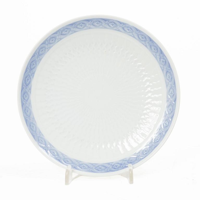 Royal Copenhagen, A 26 peice coffee set "Blue Vifte", Denmark.