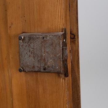 An 18(19th century pinewood  writing cabinet.