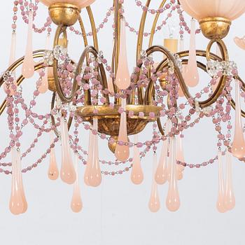 A possibly Murano mid 1900s chandelier.