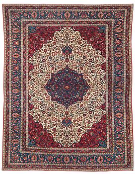 1312. SEMI-ANTIQUE/OLD SAMAN (BACHTIARI AREA). 403,5 x 305 cm.