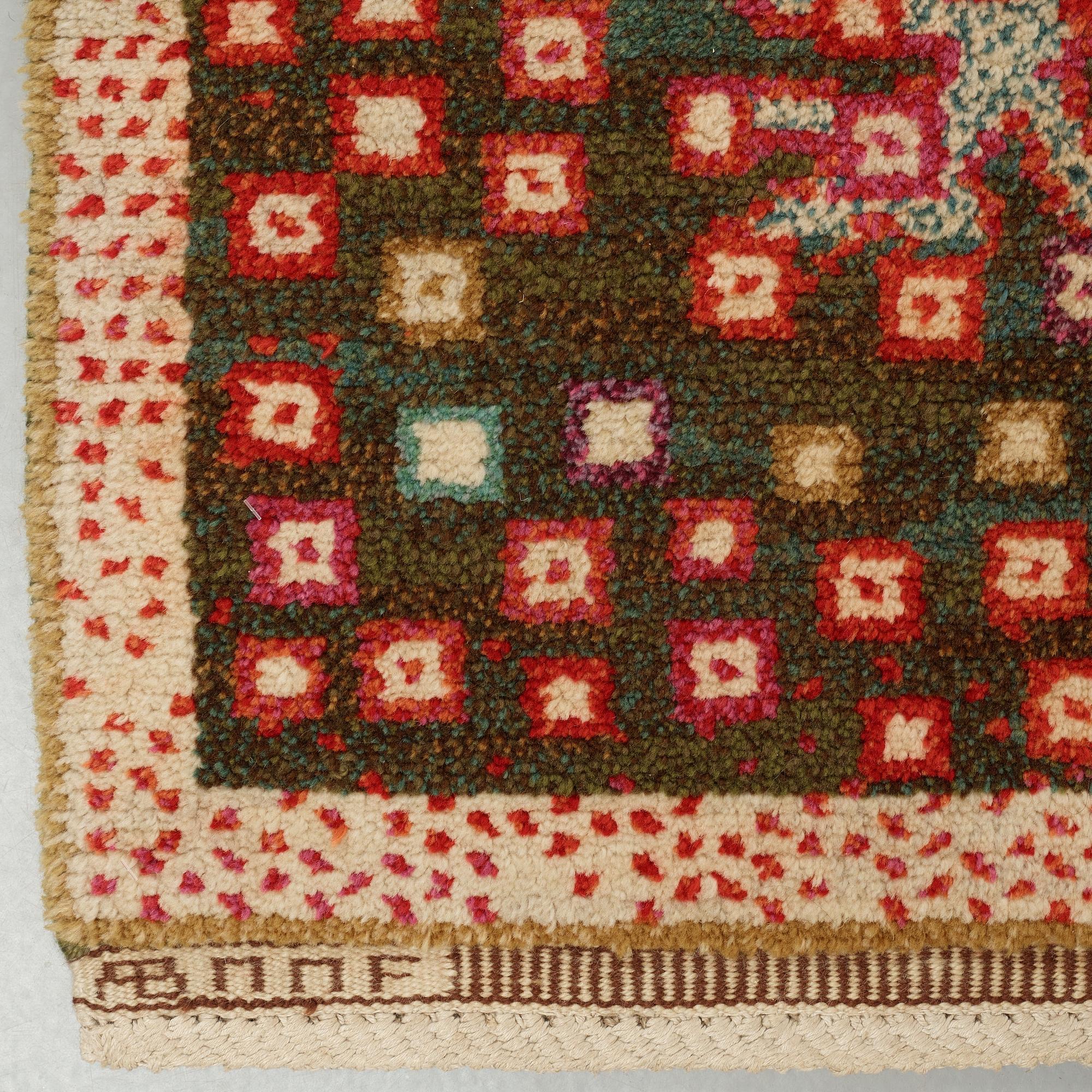 Ann-Mari Lindbom, gift Forsberg, MATTO, Ann-Mari Lindbom, AB MMF, ca 401,5 x 274,5 cm.