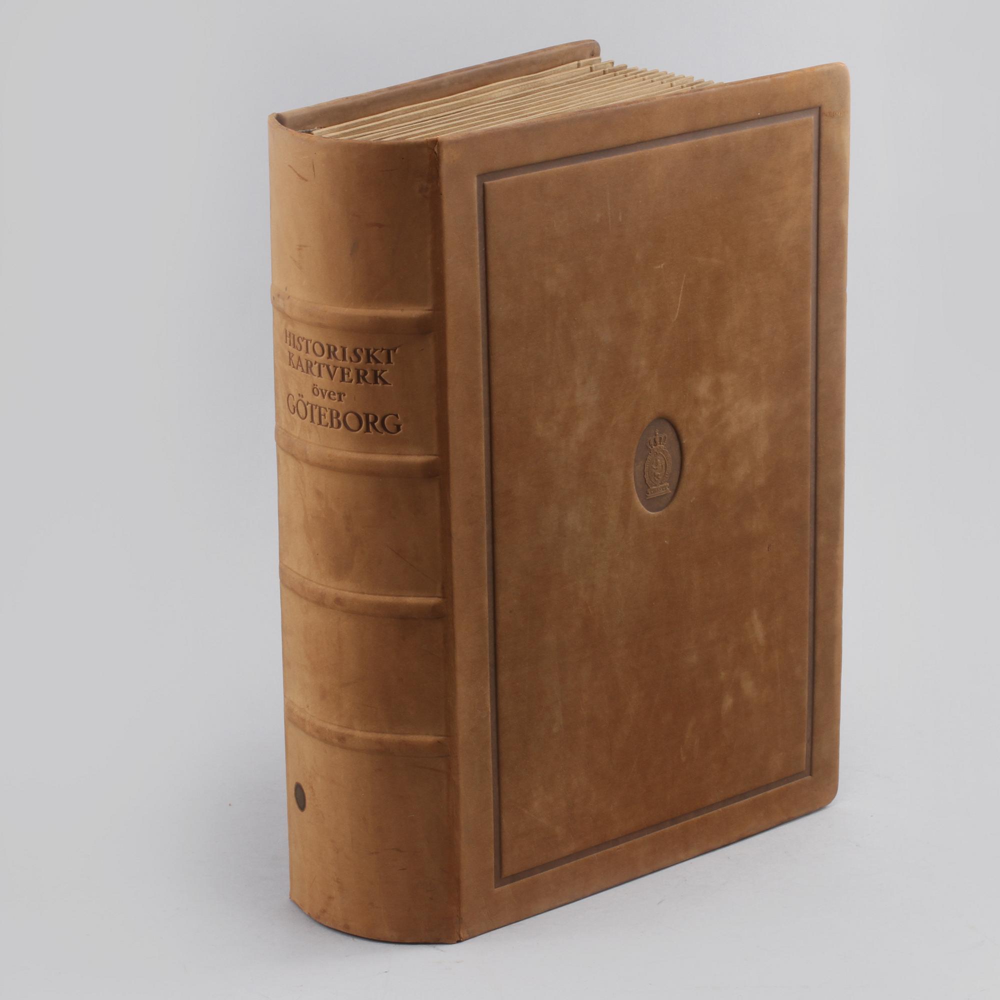 KARTVERK, "Historiskt kartverk över Göteborg", numrerad 82/400, 1923.