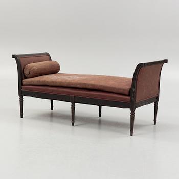 Bankettsoffa, gustaviansk stil, omkring 1900.