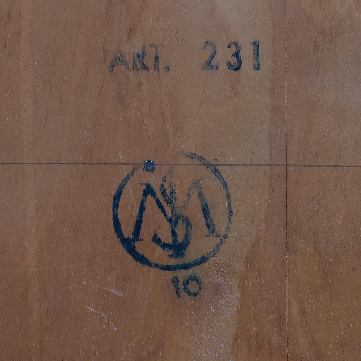 SÄNGBORD, 1 par, Svenska Möbelfabriken, 1900-talets mitt.