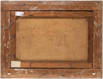 CARL AUGUST FAHLGREN, olja på duk, ej signerad.