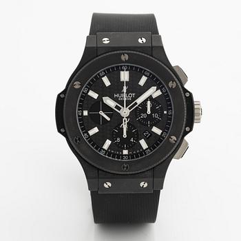 Hublot, Big Bang, Black Magic, chronograph, wristwatch, 44 mm.