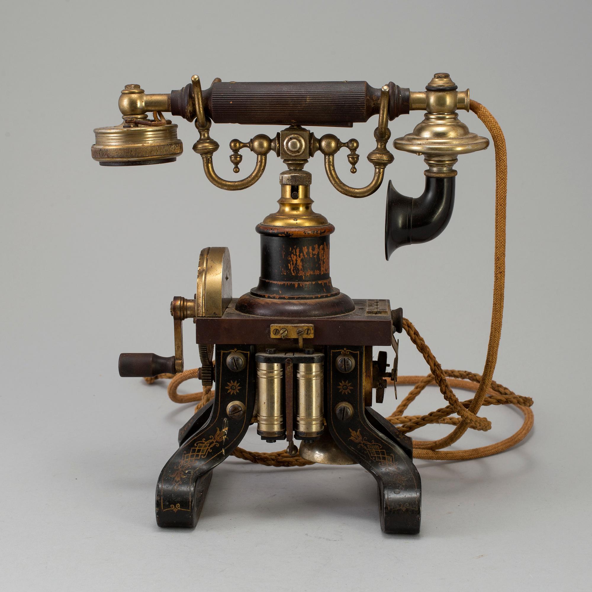 TELEPHONE, "Taxen", LM Ericsson & Co, late 19th century.