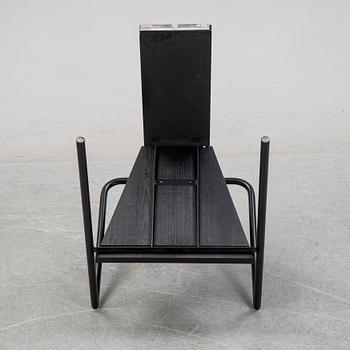 A 'Concrete' armchair by Jonas Bohlin for Källemo, designed 1980.