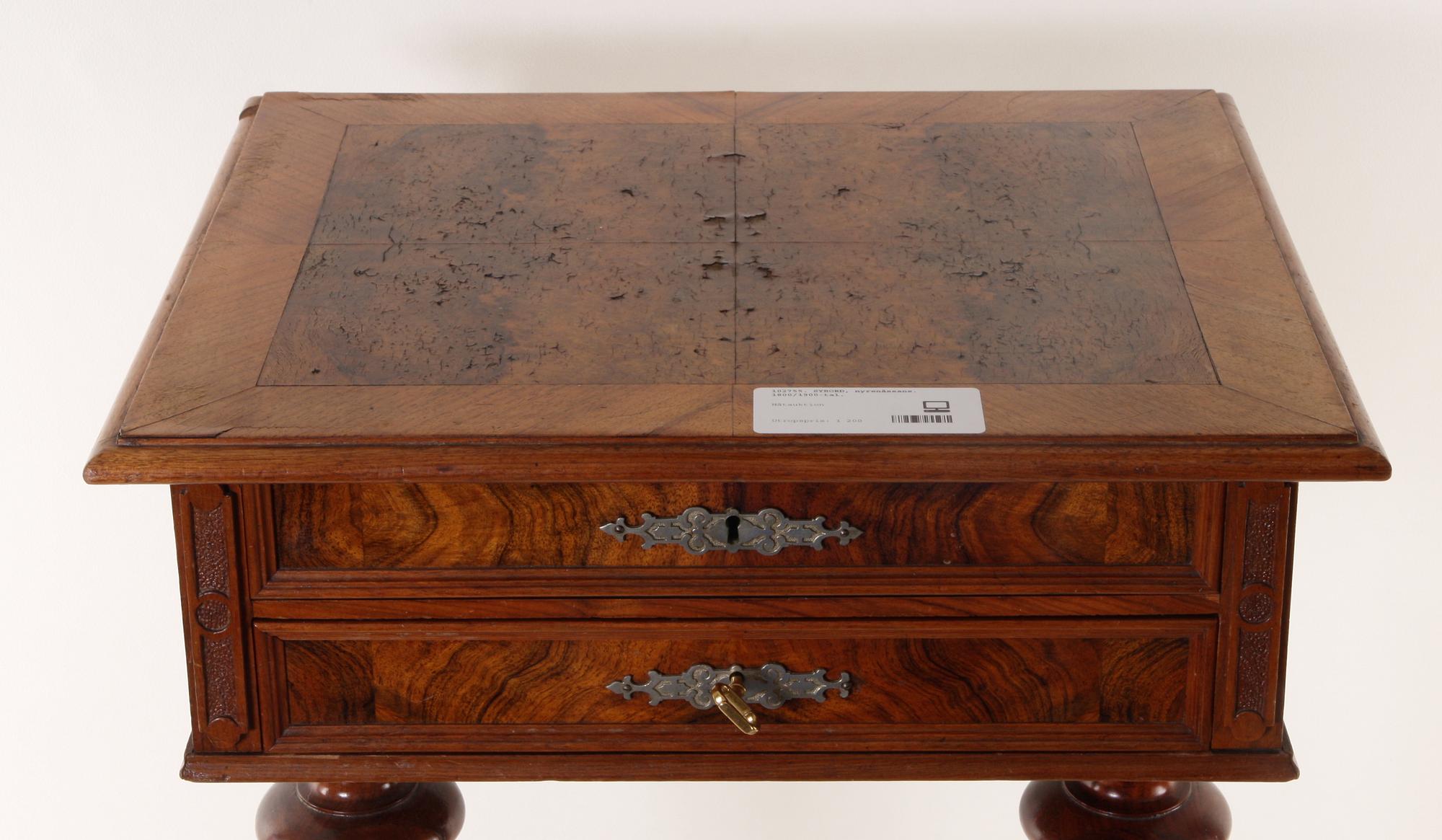 SYBORD, nyrenässans. 1800/1900-tal.