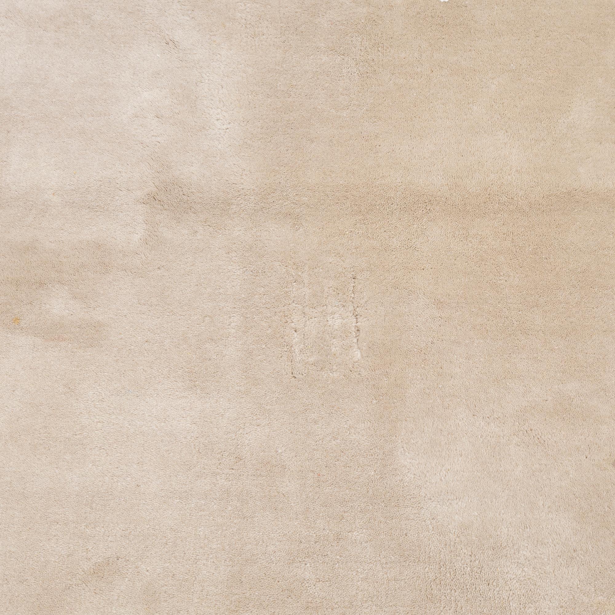 Matta, handtuftad "Structured  Oatmeal", Layered, ca 355 x 255 cm.