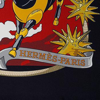 Hermès, scarf, "Les Mustangs II".