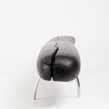 Per Brandstedt, a bench / sculpture, "I sing the body electric 4", Studio Per Brandstedt, Sweden 2018.