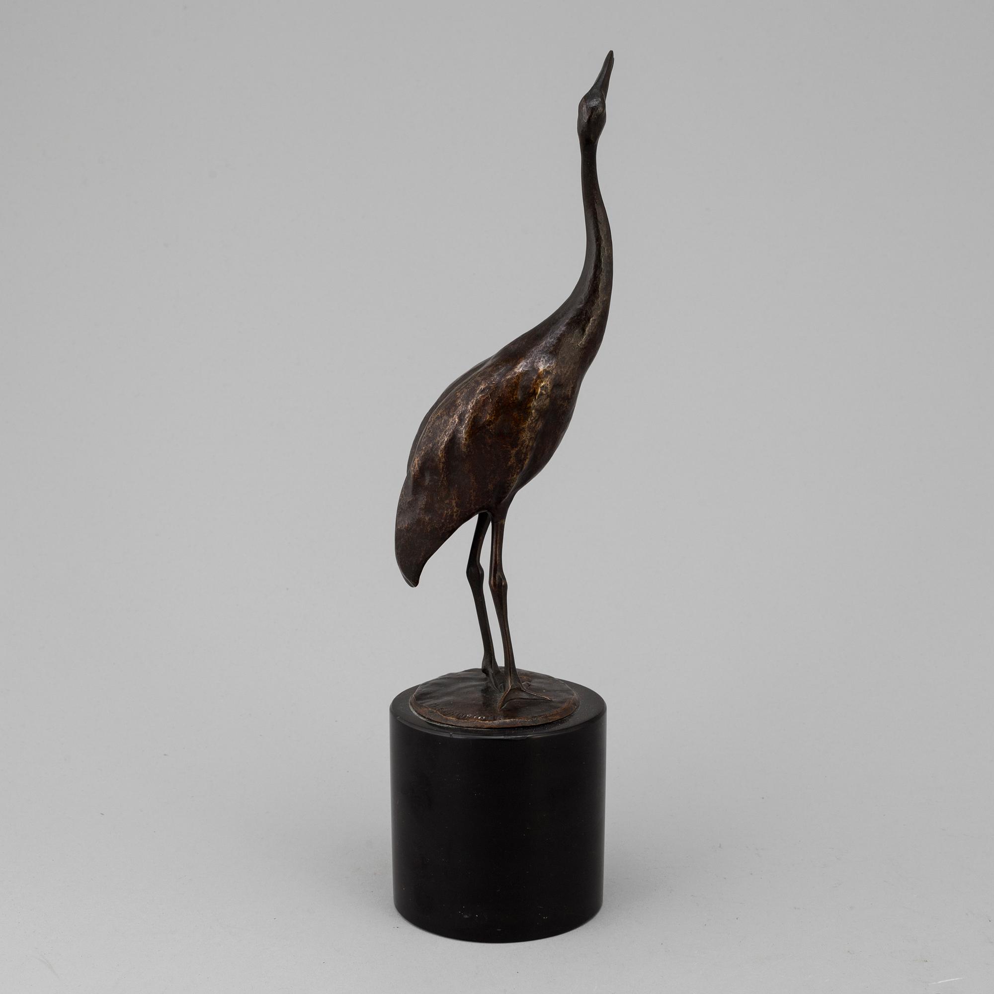 OKÄND KONSTNÄR, skulptur, brons, signerad M. Schneider, tidigt 1900-tal.
