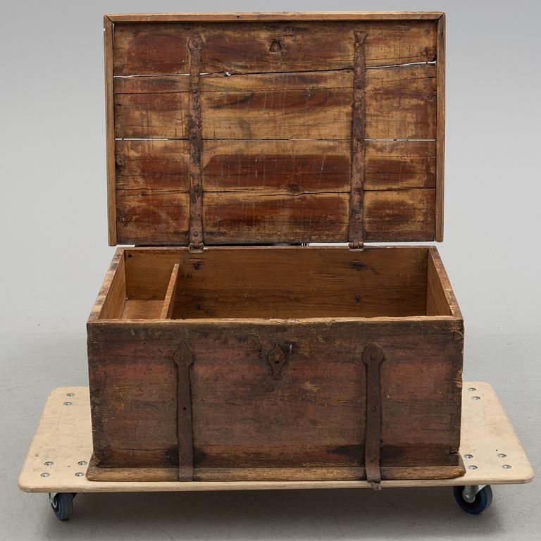 An 18th century chest.
