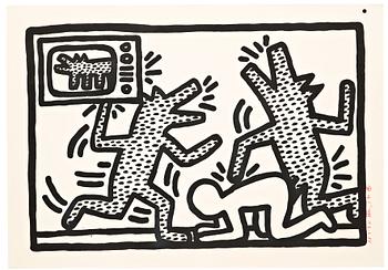 339. Keith Haring, "Untitled".