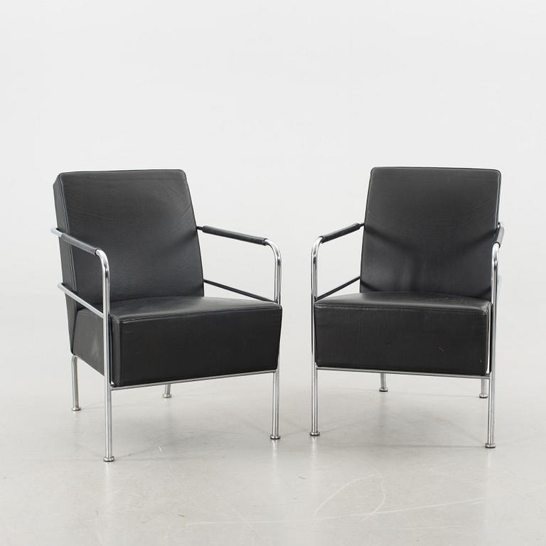 A PAIR OF GUNILLA ALLARD ARMCHAIRS, "Cinema", Lammhults Möbel AB, 1997.