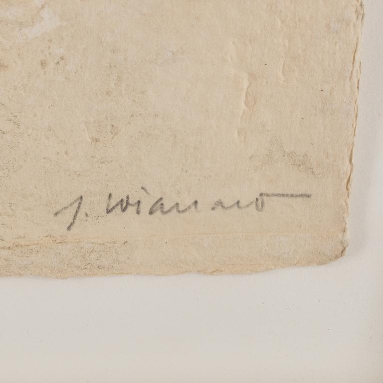 JAMES COIGNARD, carborundum etching, 1984, signed 4/75.