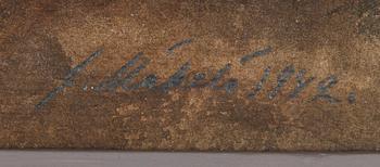 Juho Mäkelä, Flowers in a vase.