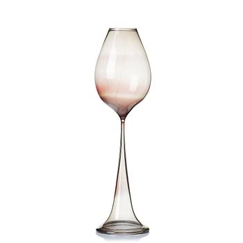 12. Nils Landberg, a "Tulip" glass goblet, Orrefors, Sweden 1954.