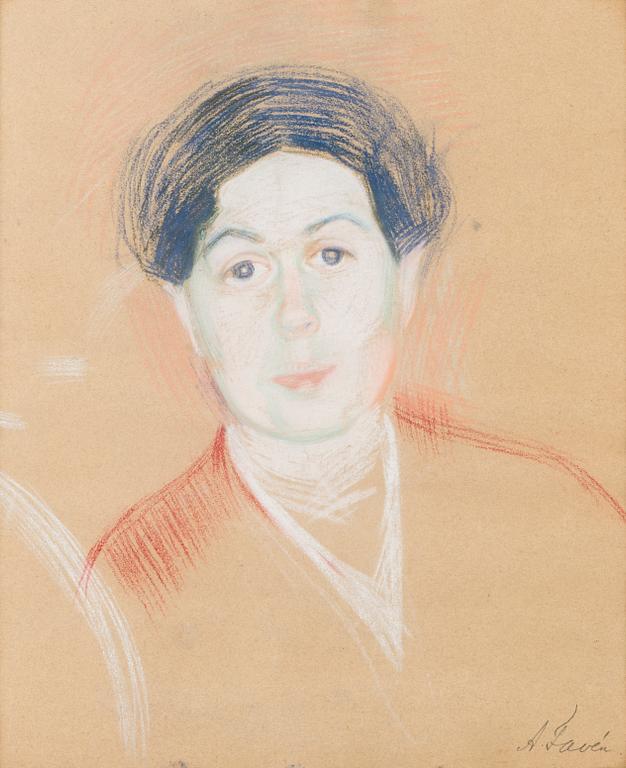 ANTTI FAVÉN, mixed media, signed.