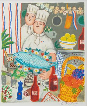 Lennart Jirlow, 'Dans la cuisine'.