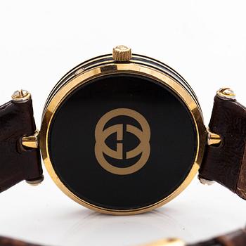 Gucci, rannekello, 30 mm, kullattu, kvartsi, pleksilasi.