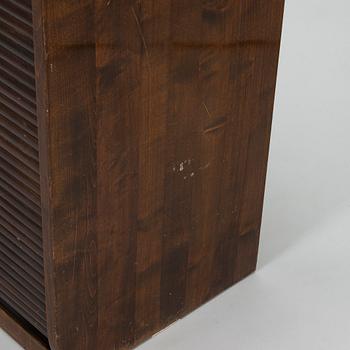 Alvar Aalto, arkistokaappi / rulokaappi, malli 430 O.Y. Huonekalu- ja Rakennustyötehdas A.B. 1950-luku.